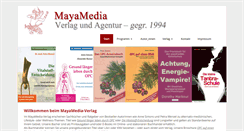 Desktop Screenshot of mayamedia.de